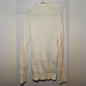 Vintage 80s Cozy Wool Youth Turtleneck Sweater (S)
